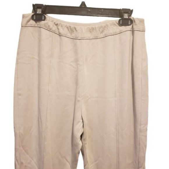 Soft Surroundings Skinny Stretch Pants Pull On Leggings Stone Size PL - Picture 2 of 9